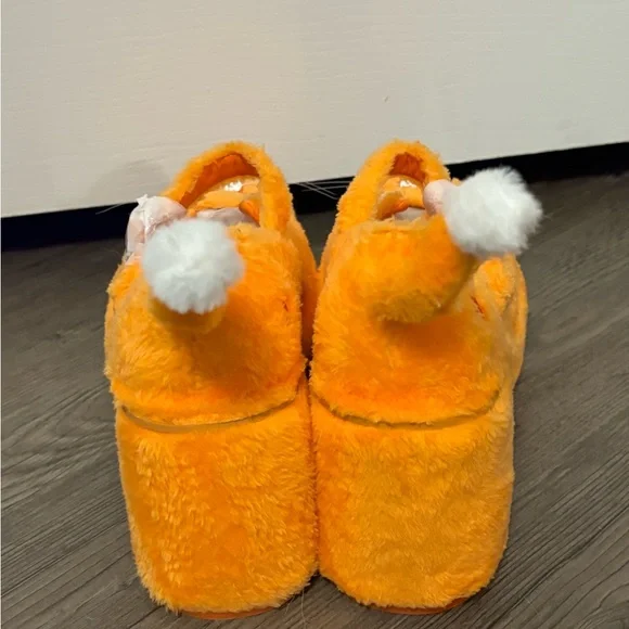 NWOB Dolls Kill x Care Bears Orange Love Alot Platform Mary Janes - Picture 6 of 8